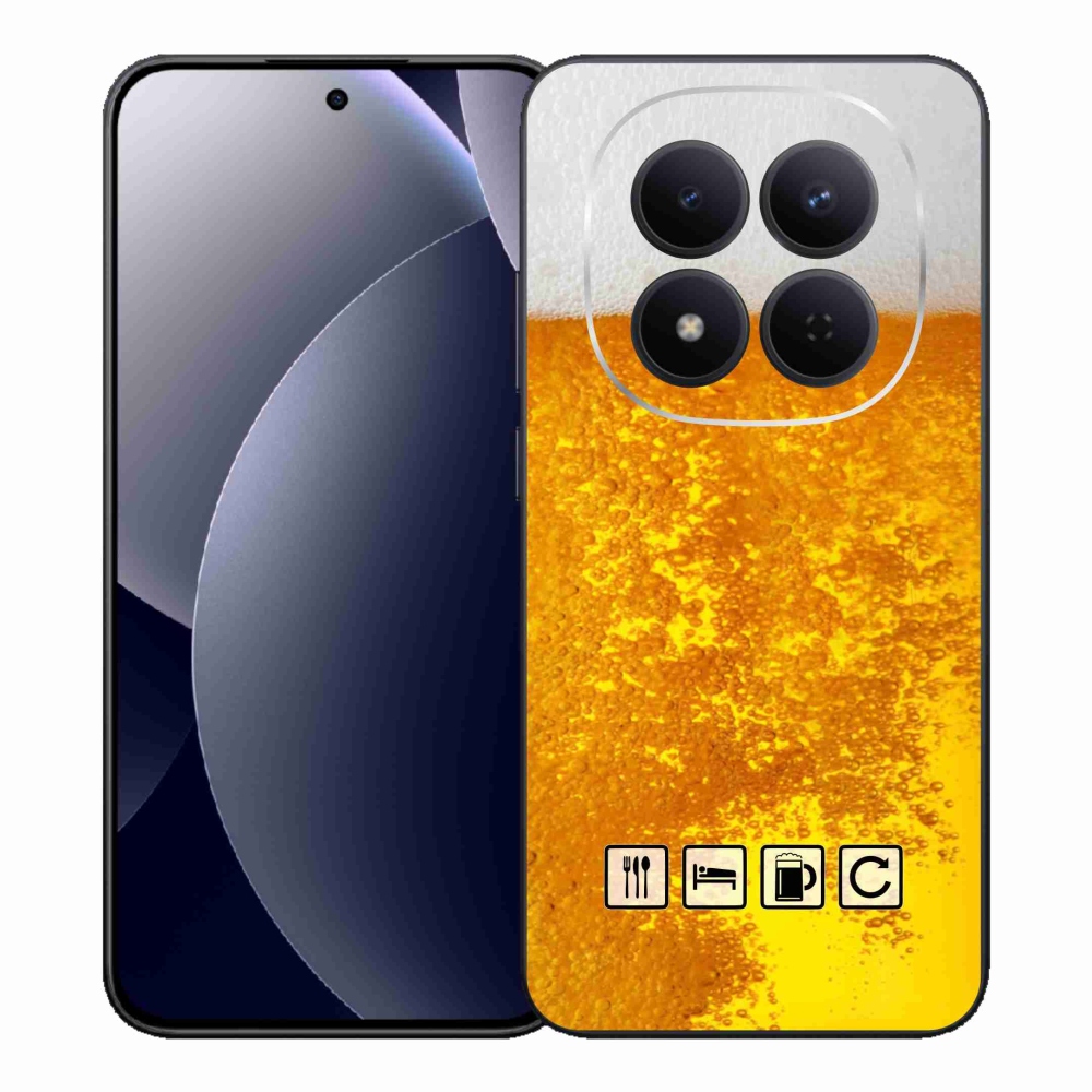 Gelový kryt mmCase na Xiaomi Redmi Note 15 Pro 5G - pivní motiv 3