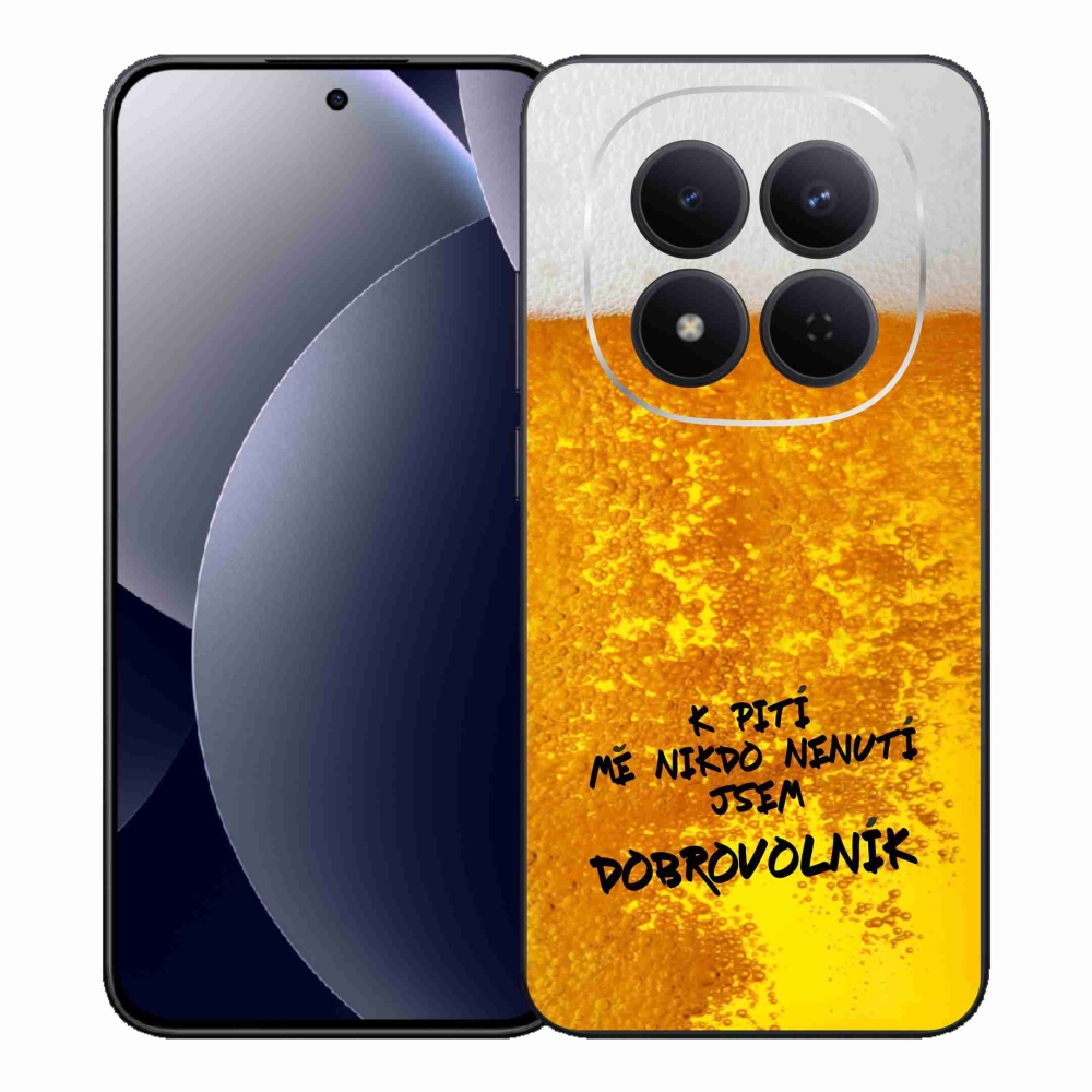 Gelový kryt mmCase na Xiaomi Redmi Note 15 Pro 5G - pivní motiv 4