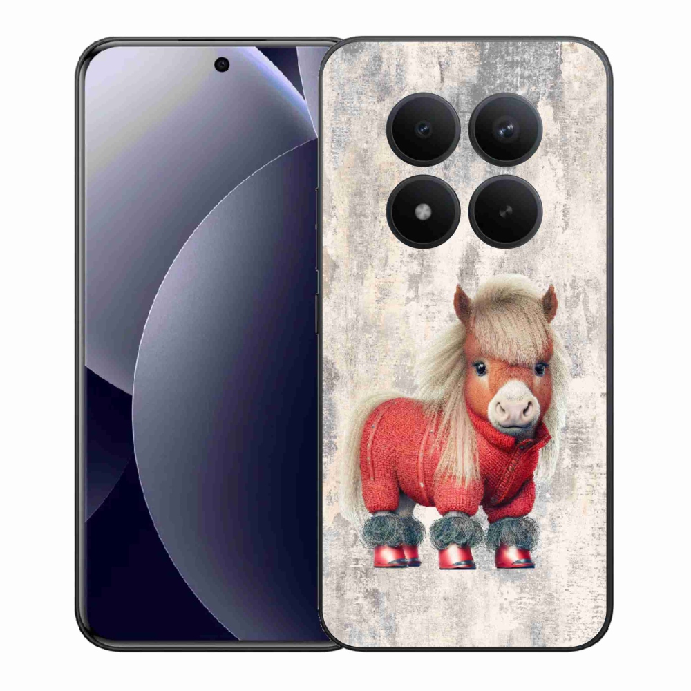 Gelový kryt mmCase na Xiaomi Redmi Note 15 Pro+ 5G/Xiaomi Poco M8 Pro 5G - poník ve svetru