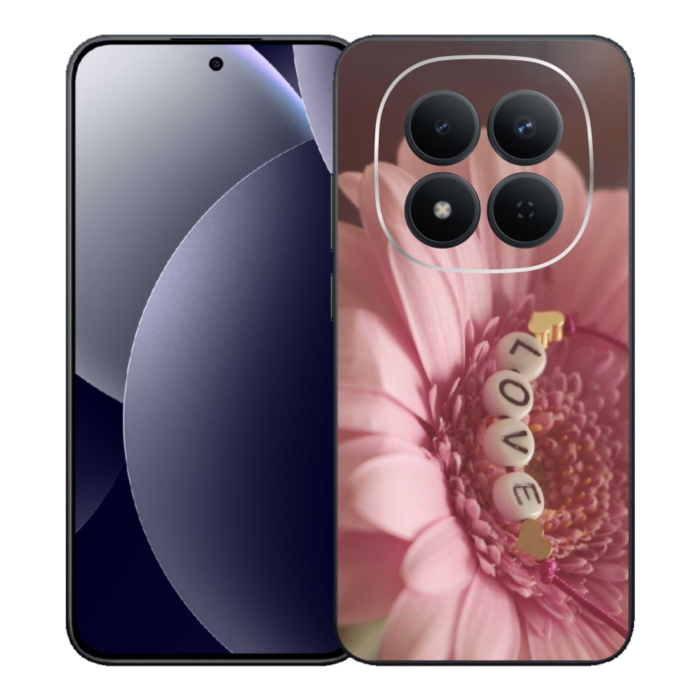 Gelový kryt mmCase na Xiaomi Redmi Note 15 Pro 5G - přívěsek love