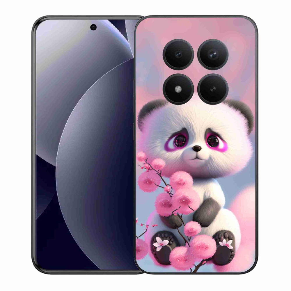 Gelový kryt mmCase na Xiaomi Redmi Note 15 Pro+ 5G/Xiaomi Poco M8 Pro 5G - roztomilá panda 1
