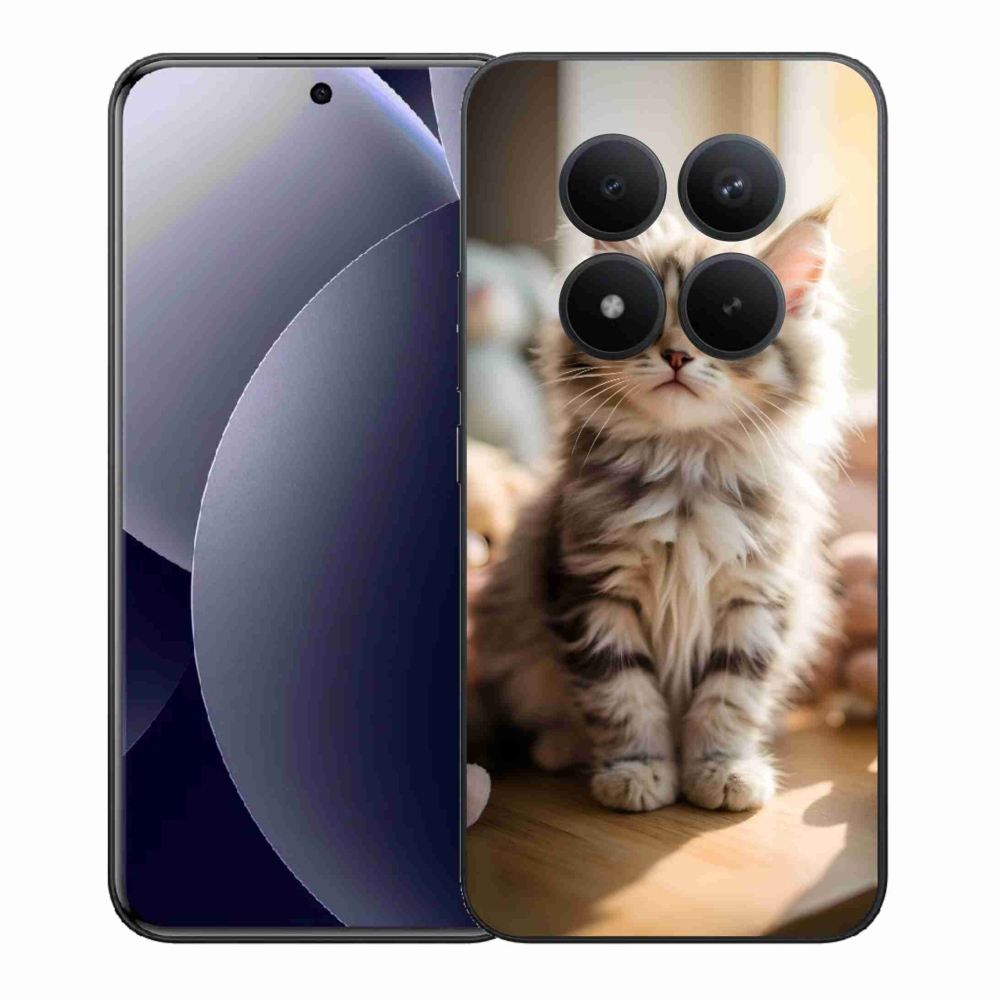Gelový kryt mmCase na Xiaomi Redmi Note 15 Pro+ 5G - roztomilé kotě 10