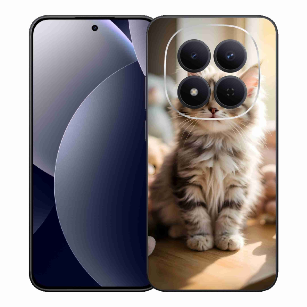 Gelový kryt mmCase na Xiaomi Redmi Note 15 Pro 5G - roztomilé kotě 10