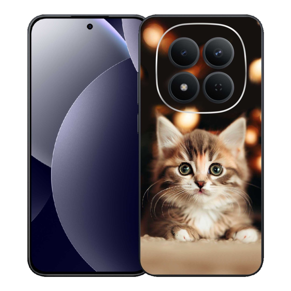 Gelový kryt mmCase na Xiaomi Redmi Note 15 Pro 5G - roztomilé kotě 2