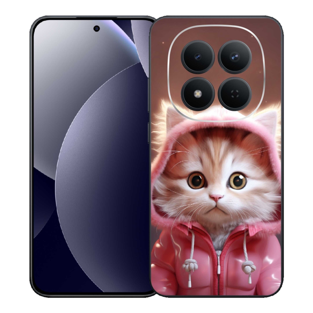 Gelový kryt mmCase na Xiaomi Redmi Note 15 Pro 5G - roztomilé kotě 3