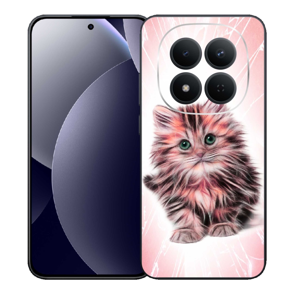 Gelový kryt mmCase na Xiaomi Redmi Note 15 Pro 5G - roztomilé kotě