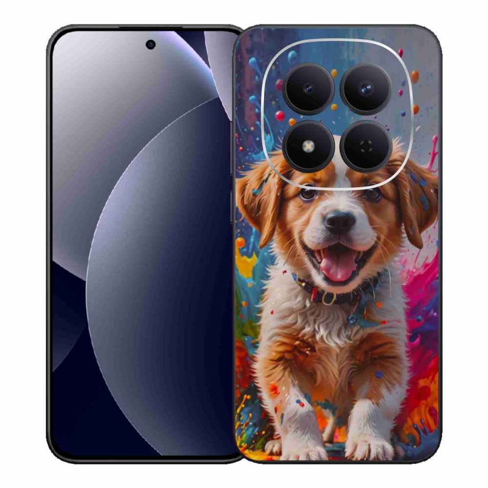 Gelový kryt mmCase na Xiaomi Redmi Note 15 Pro 5G - roztomilé štěně 3