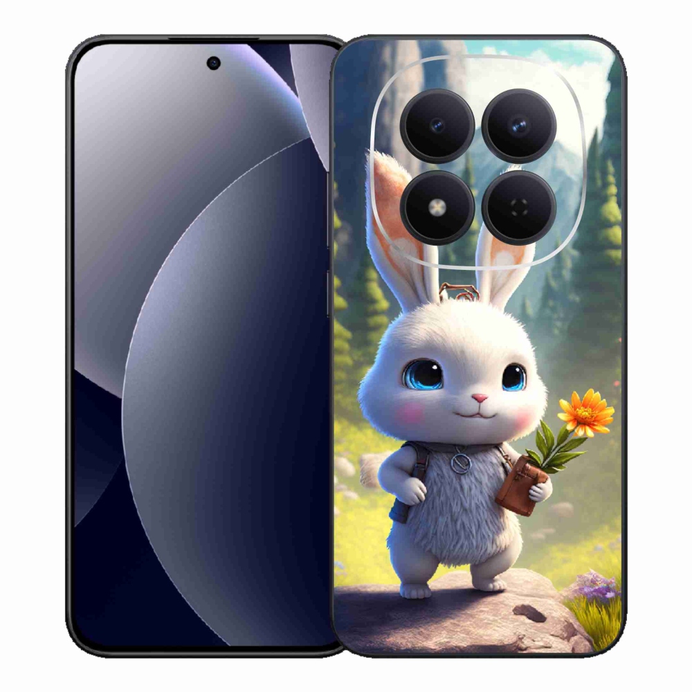 Gelový kryt mmCase na Xiaomi Redmi Note 15 Pro 5G - roztomilý králíček