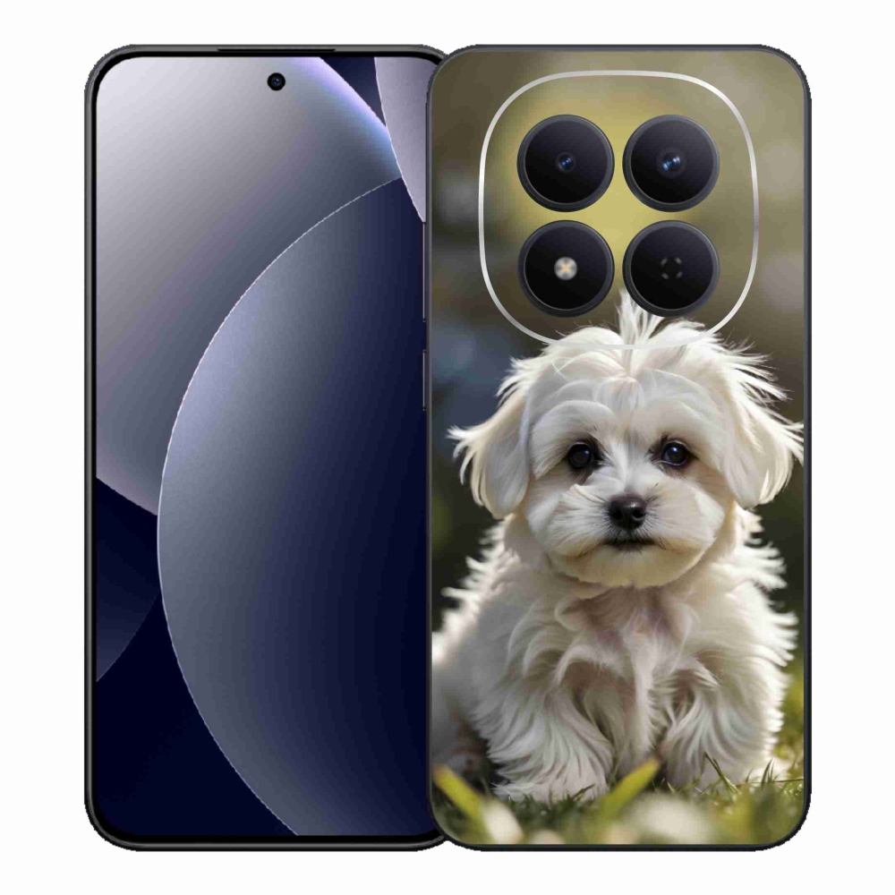 Gelový kryt mmCase na Xiaomi Redmi Note 15 Pro 5G - roztomilý maltézský psík