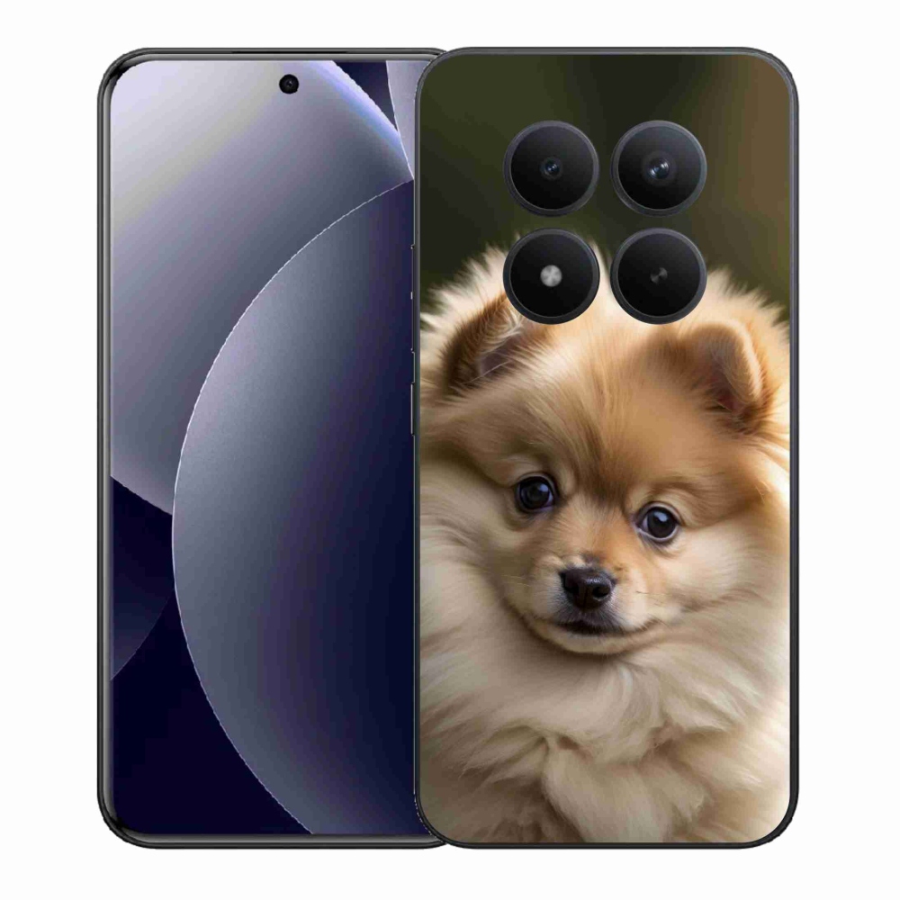 Gelový kryt mmCase na Xiaomi Redmi Note 15 Pro+ 5G - roztomilý pomeranian 2