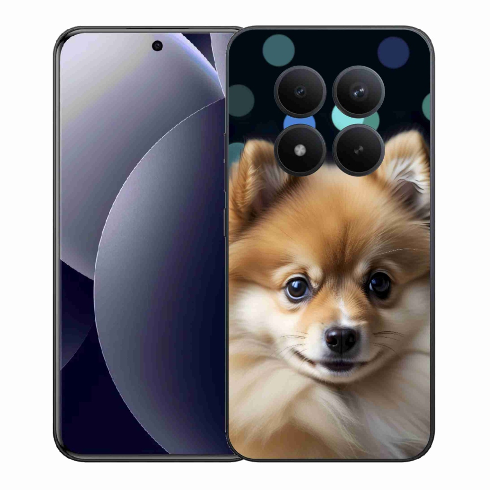 Gelový kryt mmCase na Xiaomi Redmi Note 15 Pro+ 5G - roztomilý pomeranian
