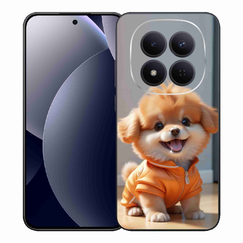 Gelový kryt mmCase na Xiaomi Redmi Note 15 Pro 5G - roztomilý pomeranian v mikině