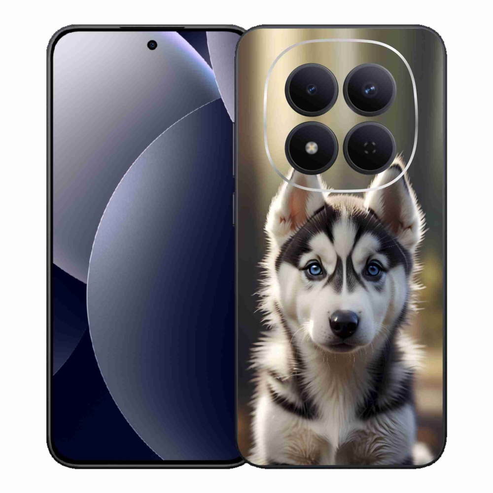 Gelový kryt mmCase na Xiaomi Redmi Note 15 Pro 5G - roztomilý sibiřský husky