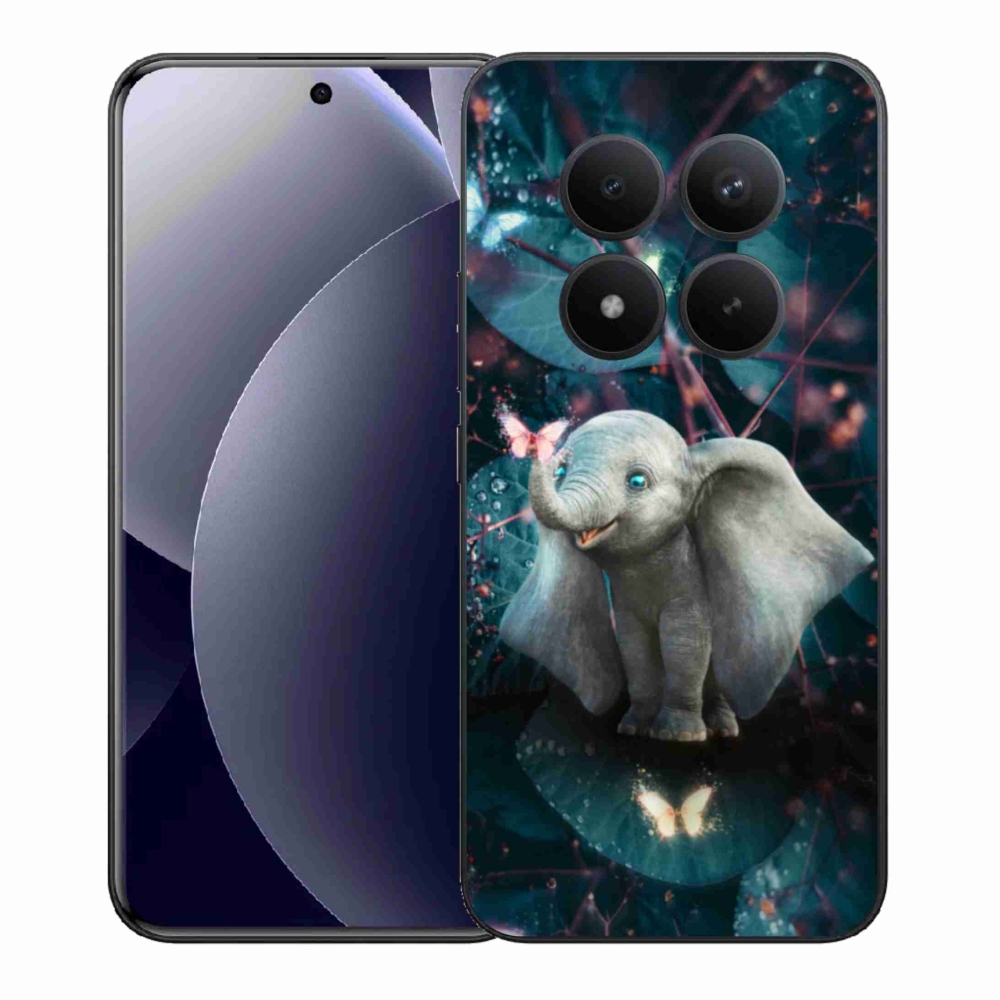 Gelový kryt mmCase na Xiaomi Redmi Note 15 Pro+ 5G/Xiaomi Poco M8 Pro 5G - roztomilý slon