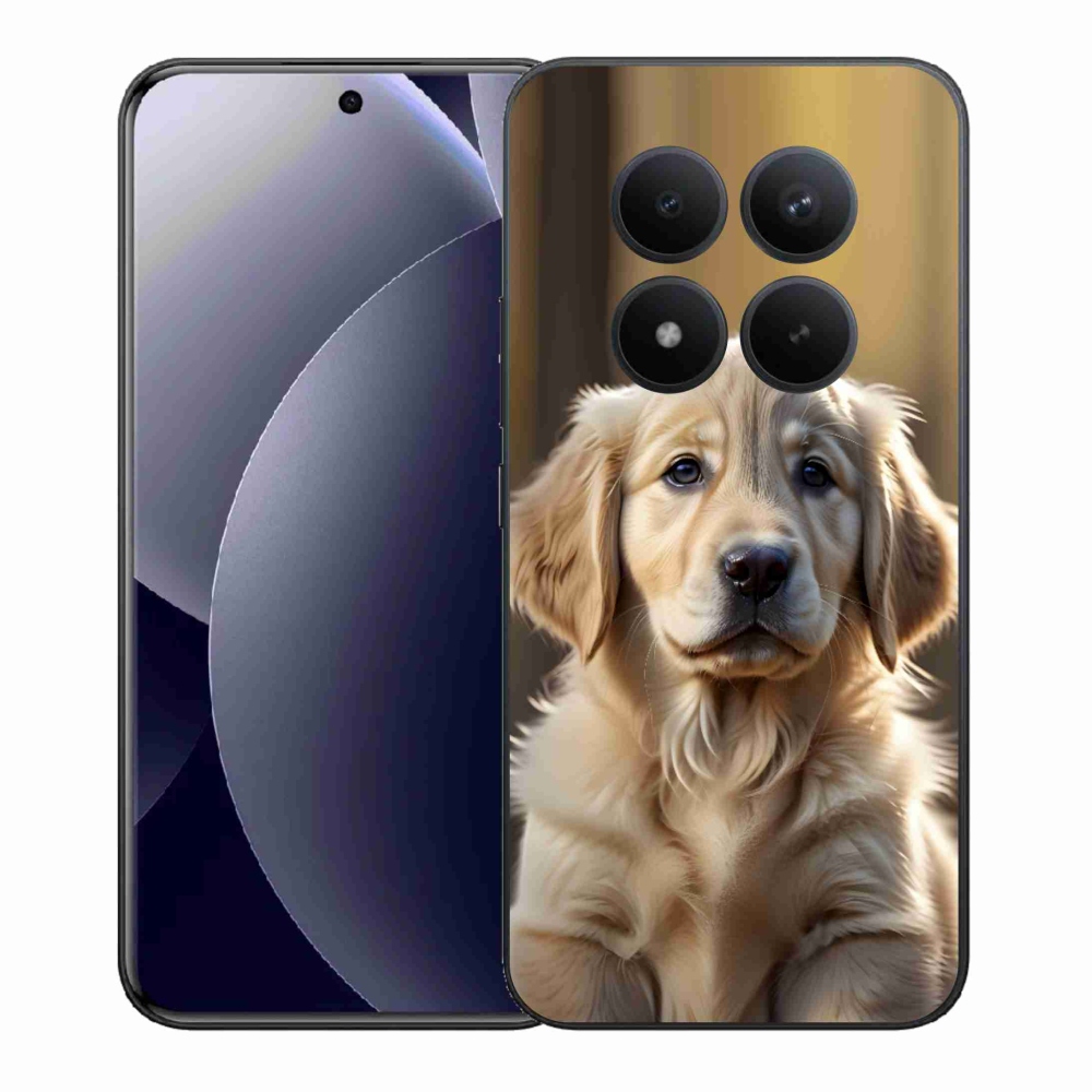 Gelový kryt mmCase na Xiaomi Redmi Note 15 Pro+ 5G - roztomilý zlatý retrívr