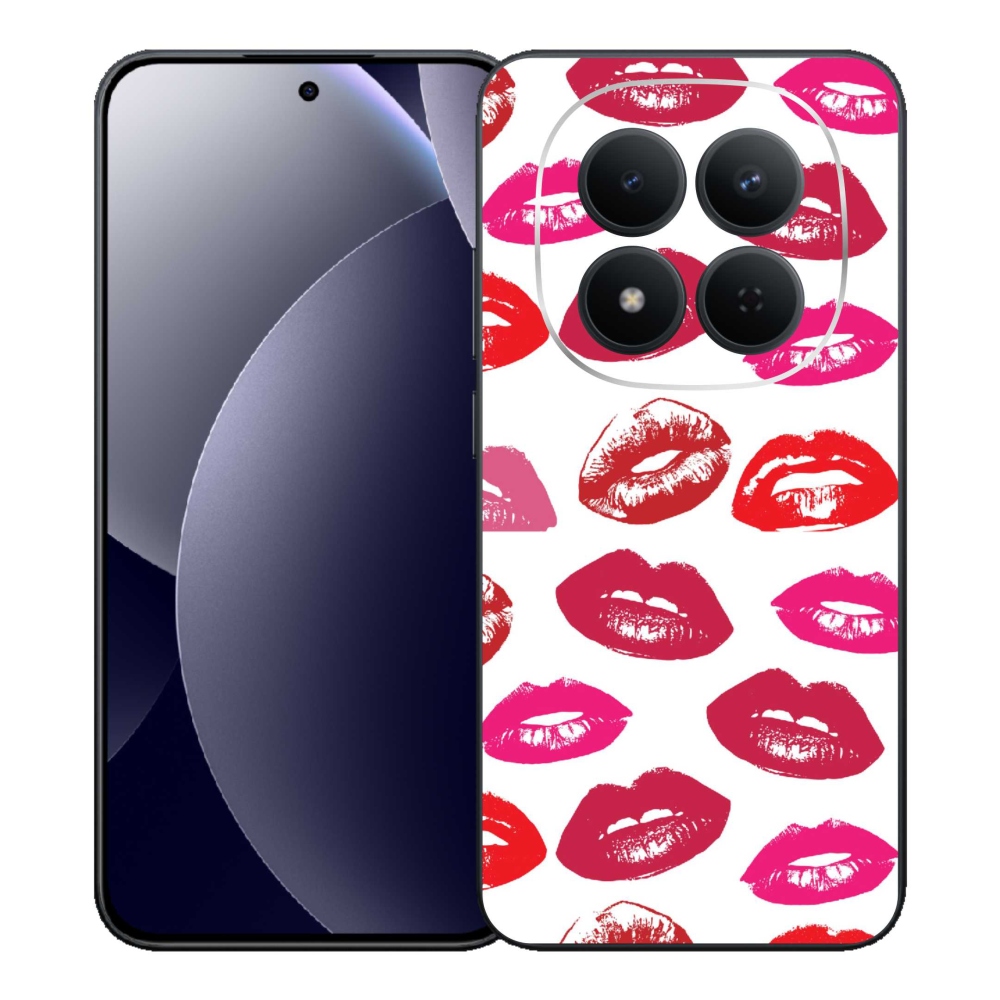 Gelový kryt mmCase na Xiaomi Redmi Note 15 Pro 5G - rty