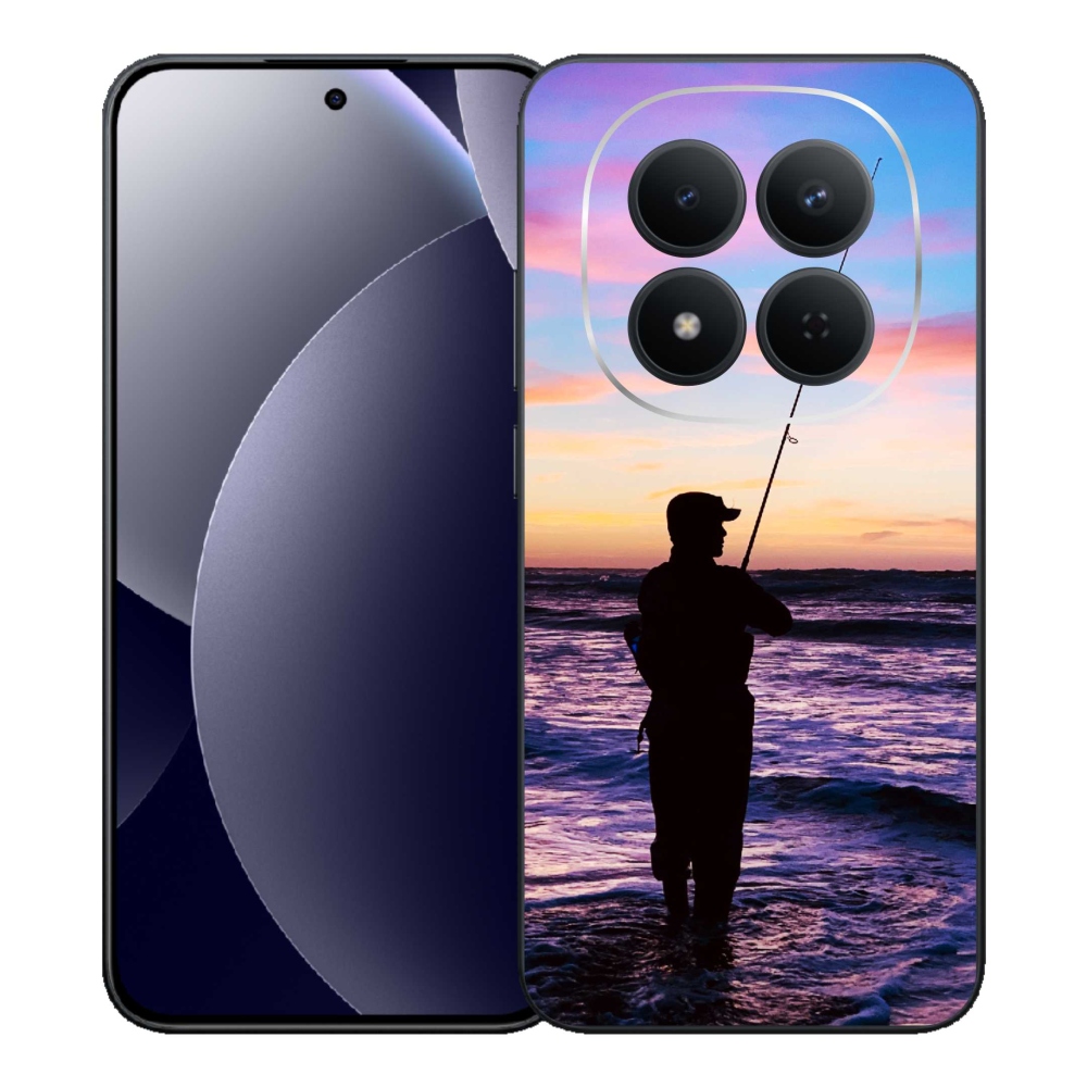 Gelový kryt mmCase na Xiaomi Redmi Note 15 Pro 5G - rybaření 1