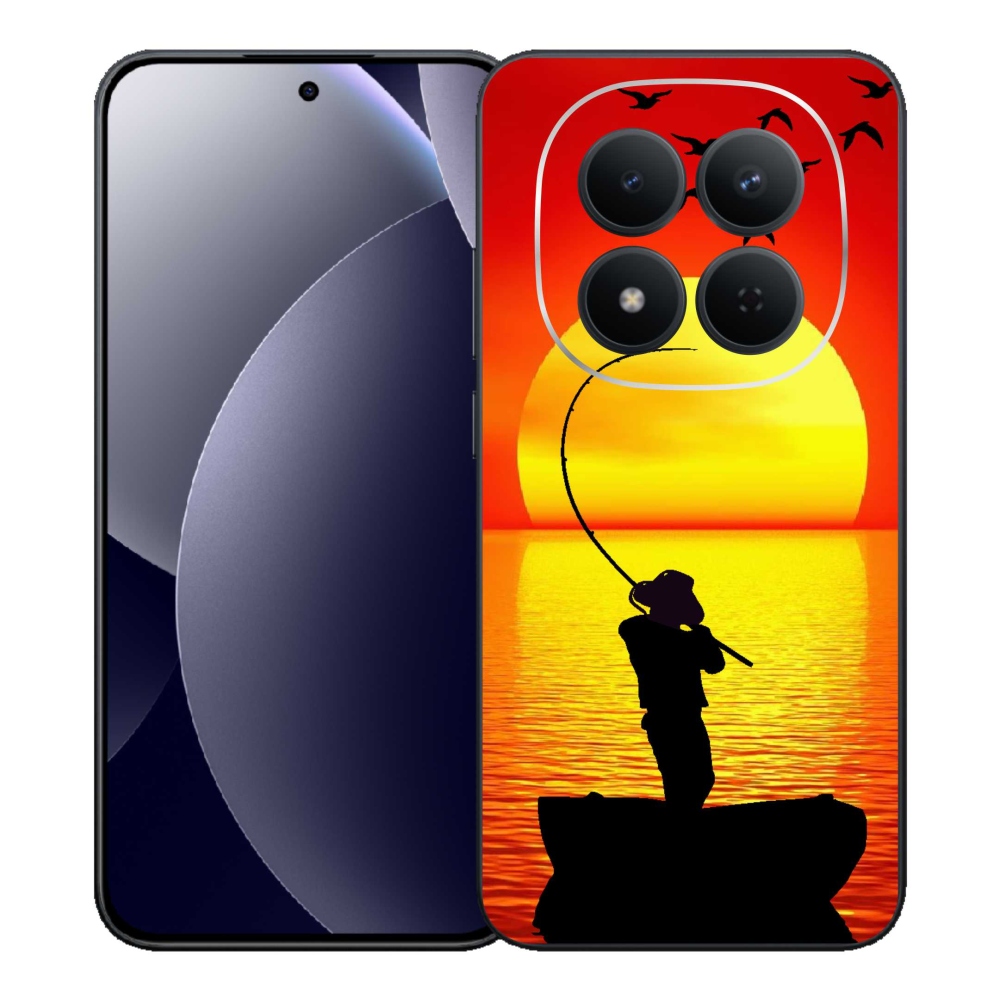 Gelový kryt mmCase na Xiaomi Redmi Note 15 Pro 5G - rybaření