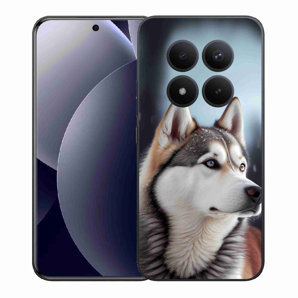 Gelový kryt mmCase na Xiaomi Redmi Note 15 Pro+ 5G - sibiřský husky