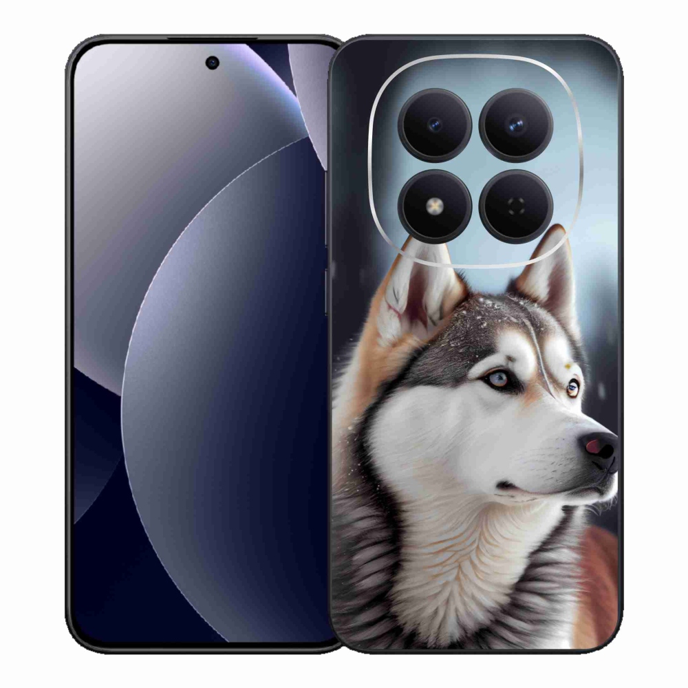 Gelový kryt mmCase na Xiaomi Redmi Note 15 Pro 5G - sibiřský husky