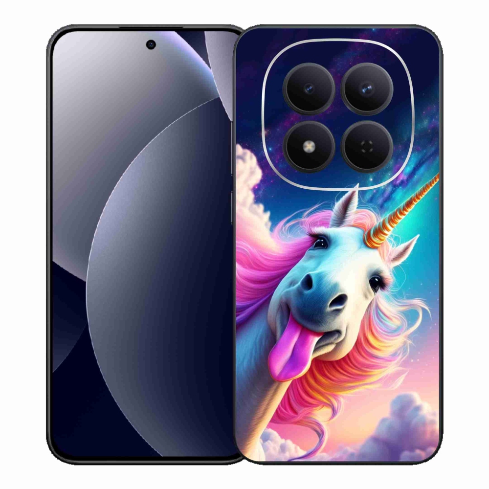 Gelový kryt mmCase na Xiaomi Redmi Note 15 Pro 5G - šílený jednorožec