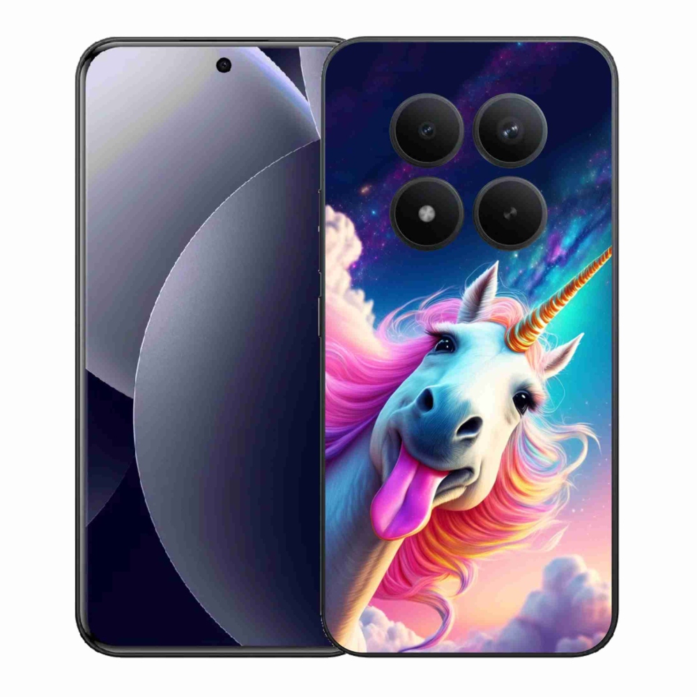 Gelový kryt mmCase na Xiaomi Redmi Note 15 Pro+ 5G - šílený jednorožec