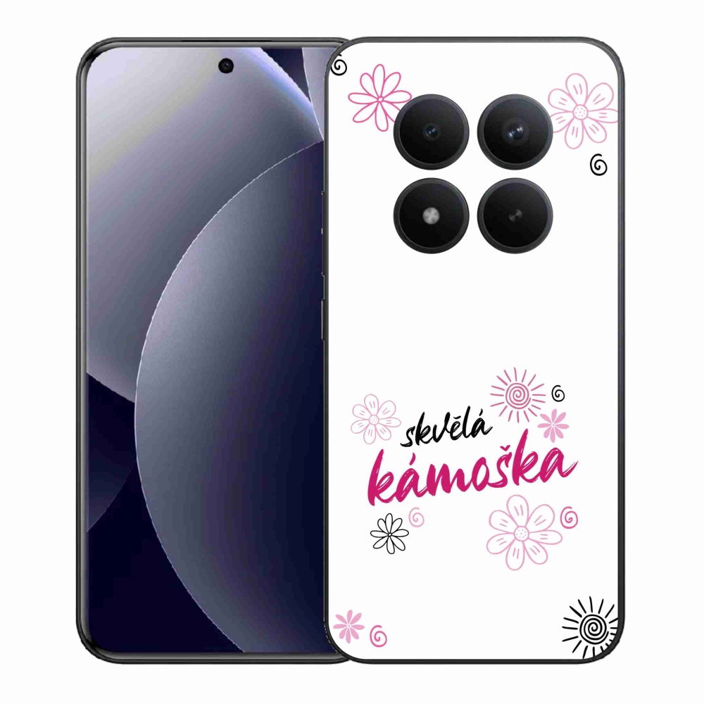 Gelový kryt mmCase na Xiaomi Redmi Note 15 Pro+ 5G/Xiaomi Poco M8 Pro 5G - skvělá kámoška bílé pozadí