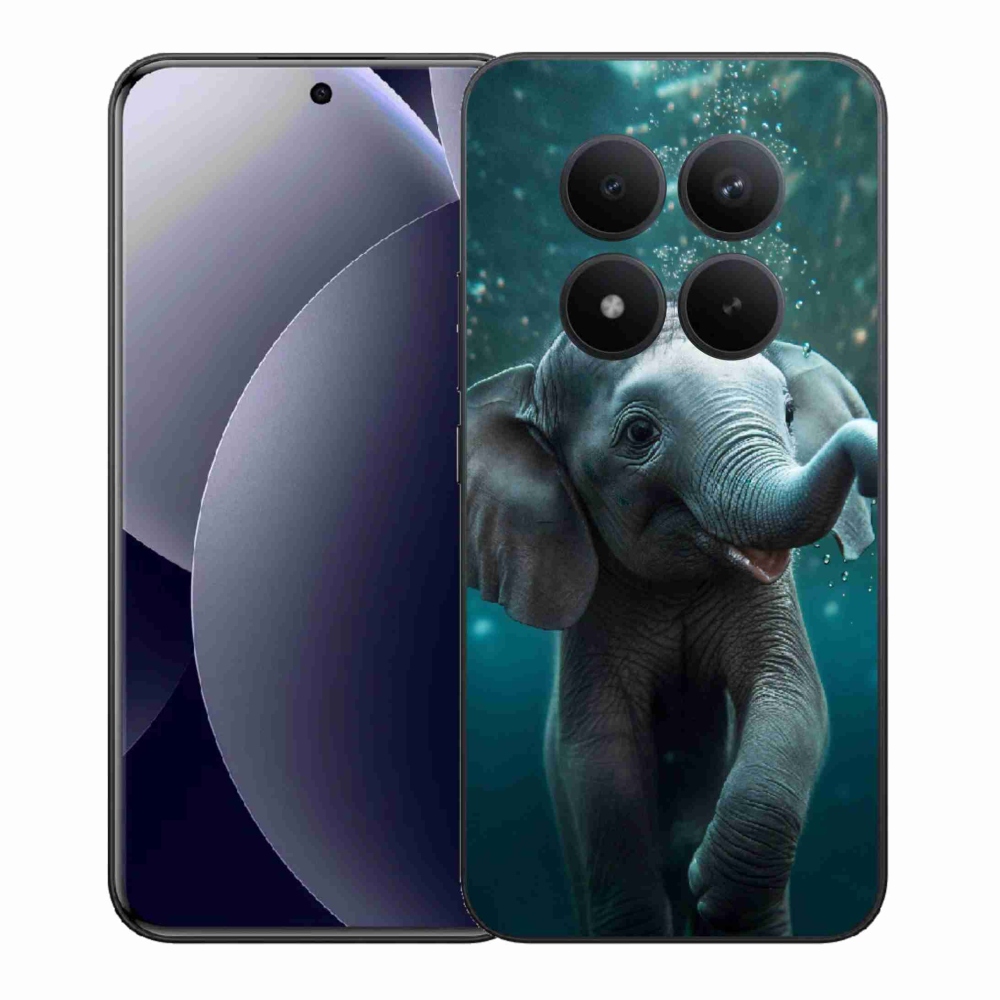 Gelový kryt mmCase na Xiaomi Redmi Note 15 Pro+ 5G/Xiaomi Poco M8 Pro 5G - slůně pod vodou