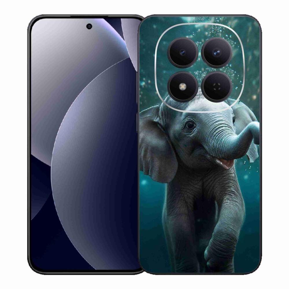 Gelový kryt mmCase na Xiaomi Redmi Note 15 Pro 5G - slůně pod vodou