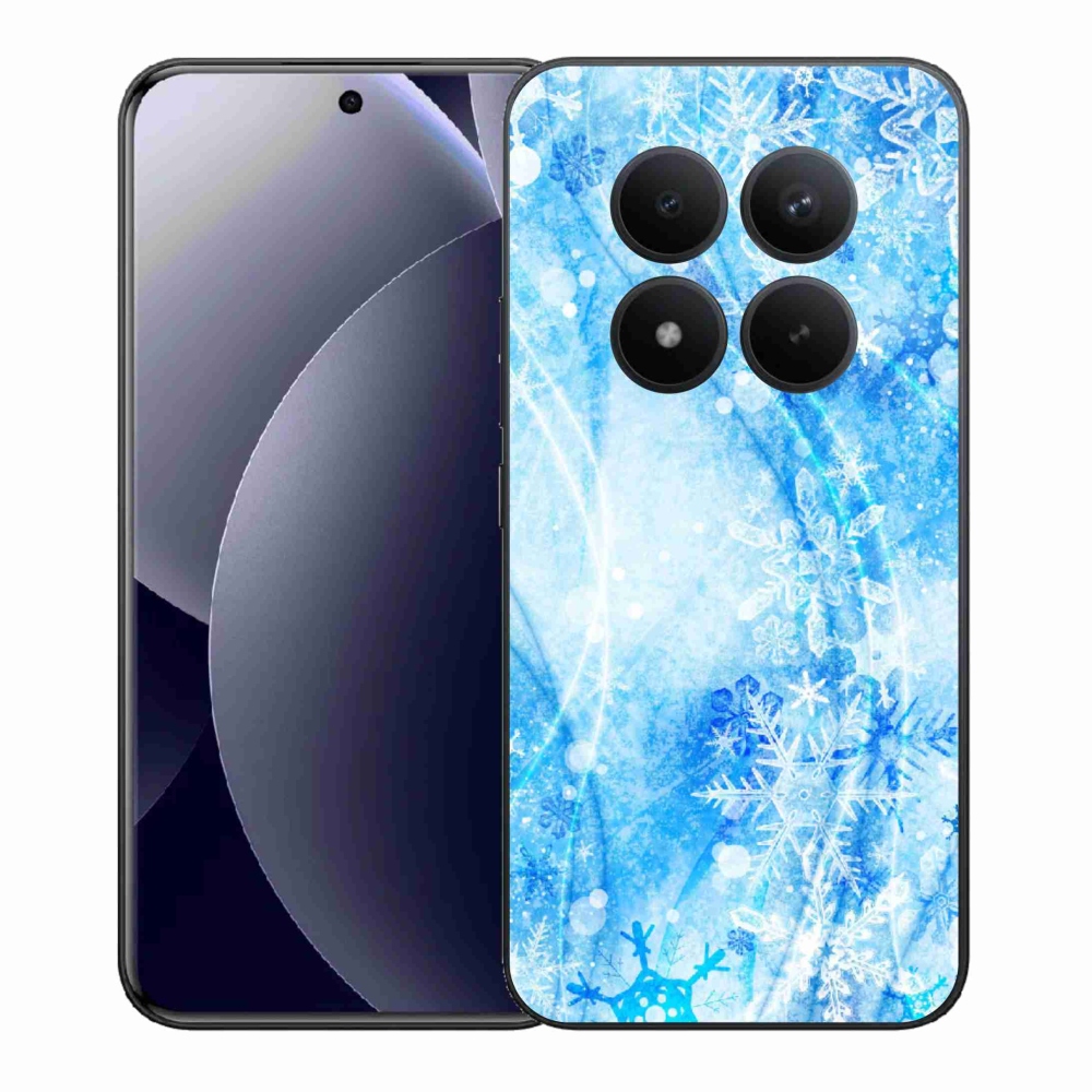 Gelový kryt mmCase na Xiaomi Redmi Note 15 Pro+ 5G/Xiaomi Poco M8 Pro 5G - sněhové vločky