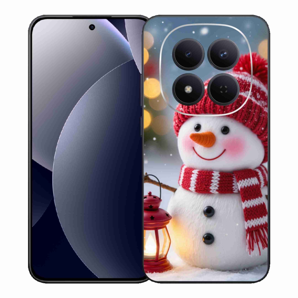 Gelový kryt mmCase na Xiaomi Redmi Note 15 Pro 5G - sněhulák 2