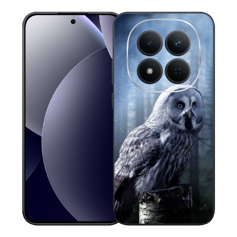 Gelový kryt mmCase na Xiaomi Redmi Note 15 Pro 5G - sova