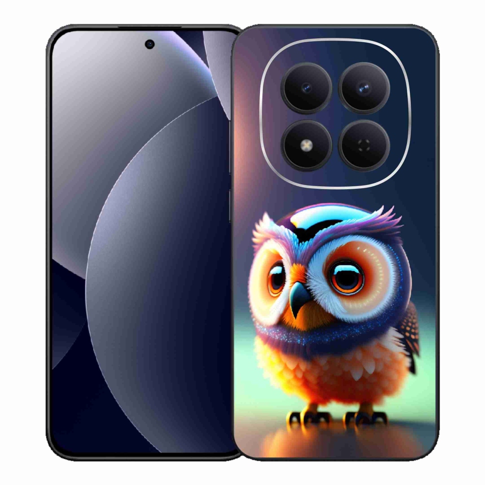 Gelový kryt mmCase na Xiaomi Redmi Note 15 Pro 5G - sovička