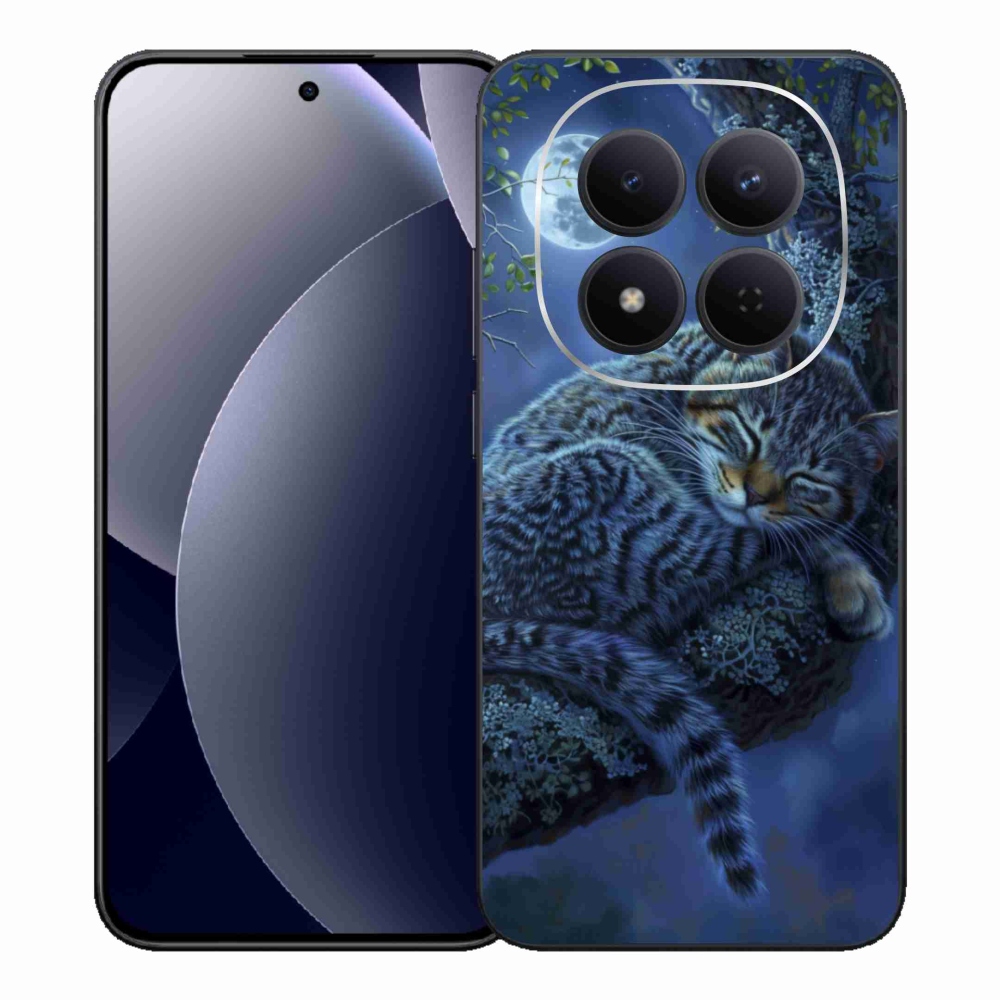 Gelový kryt mmCase na Xiaomi Redmi Note 15 Pro 5G - spící kočka