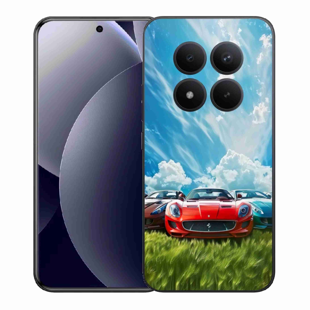 Gelový kryt mmCase na Xiaomi Redmi Note 15 Pro+ 5G/Xiaomi Poco M8 Pro 5G - sportovní vozy