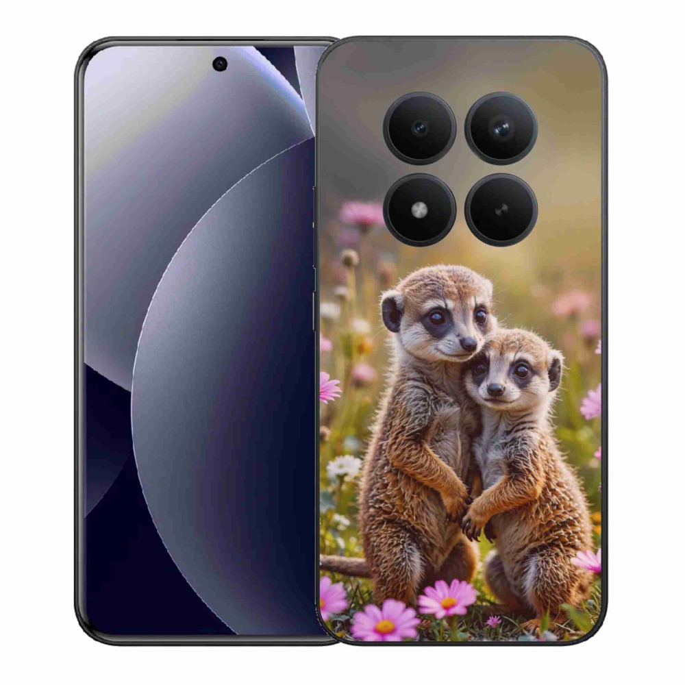 Gelový kryt mmCase na Xiaomi Redmi Note 15 Pro+ 5G - surikatí duo