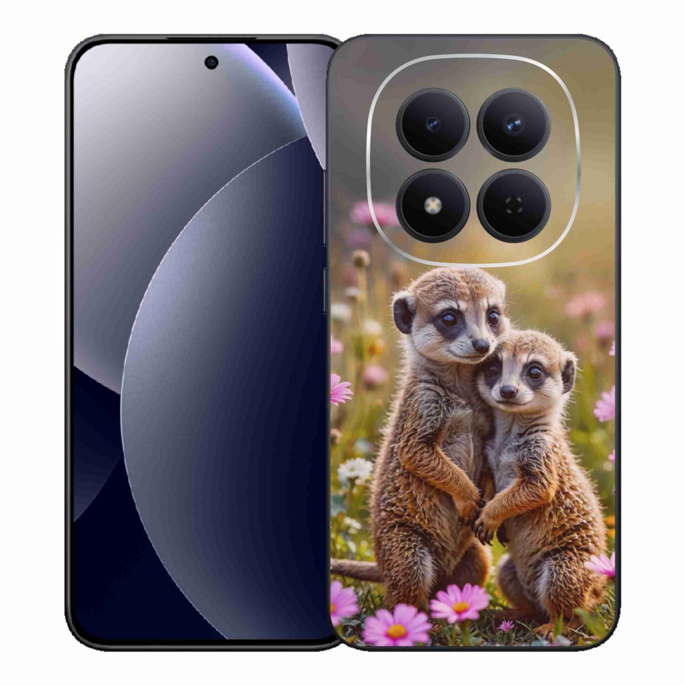 Gelový kryt mmCase na Xiaomi Redmi Note 15 Pro 5G - surikatí duo