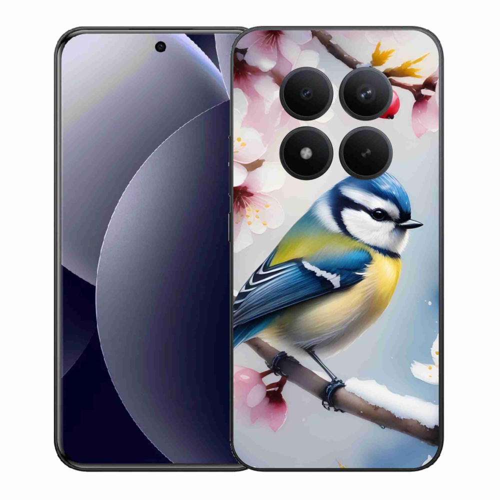 Gelový kryt mmCase na Xiaomi Redmi Note 15 Pro+ 5G/Xiaomi Poco M8 Pro 5G - sýkorka