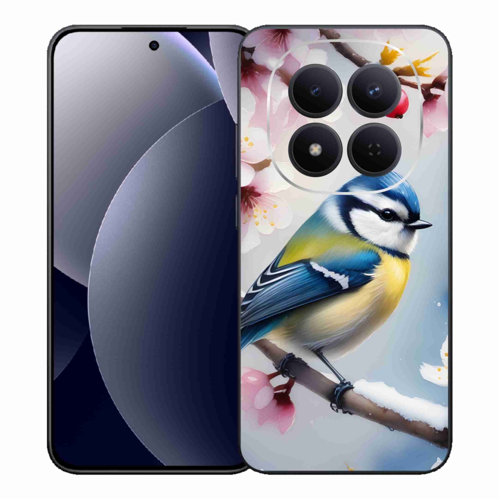 Gelový kryt mmCase na Xiaomi Redmi Note 15 Pro 5G - sýkorka