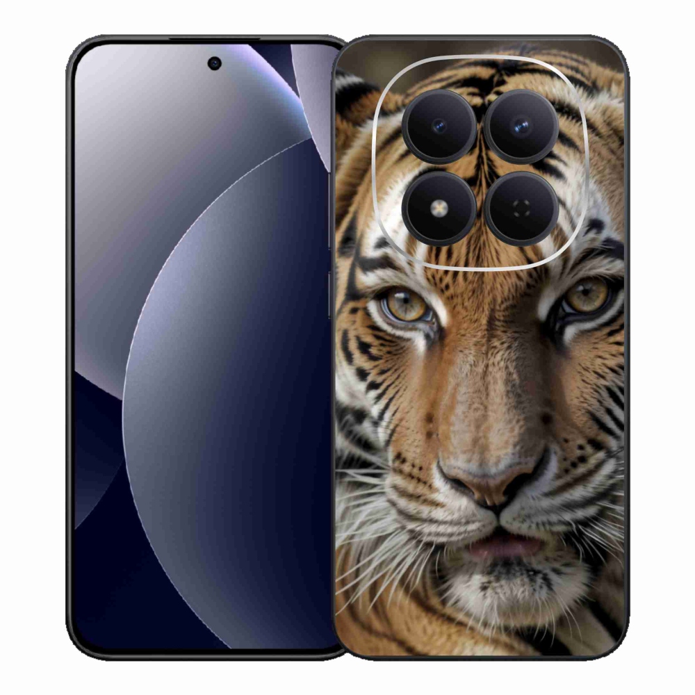 Gelový kryt mmCase na Xiaomi Redmi Note 15 Pro 5G - tygří pohled