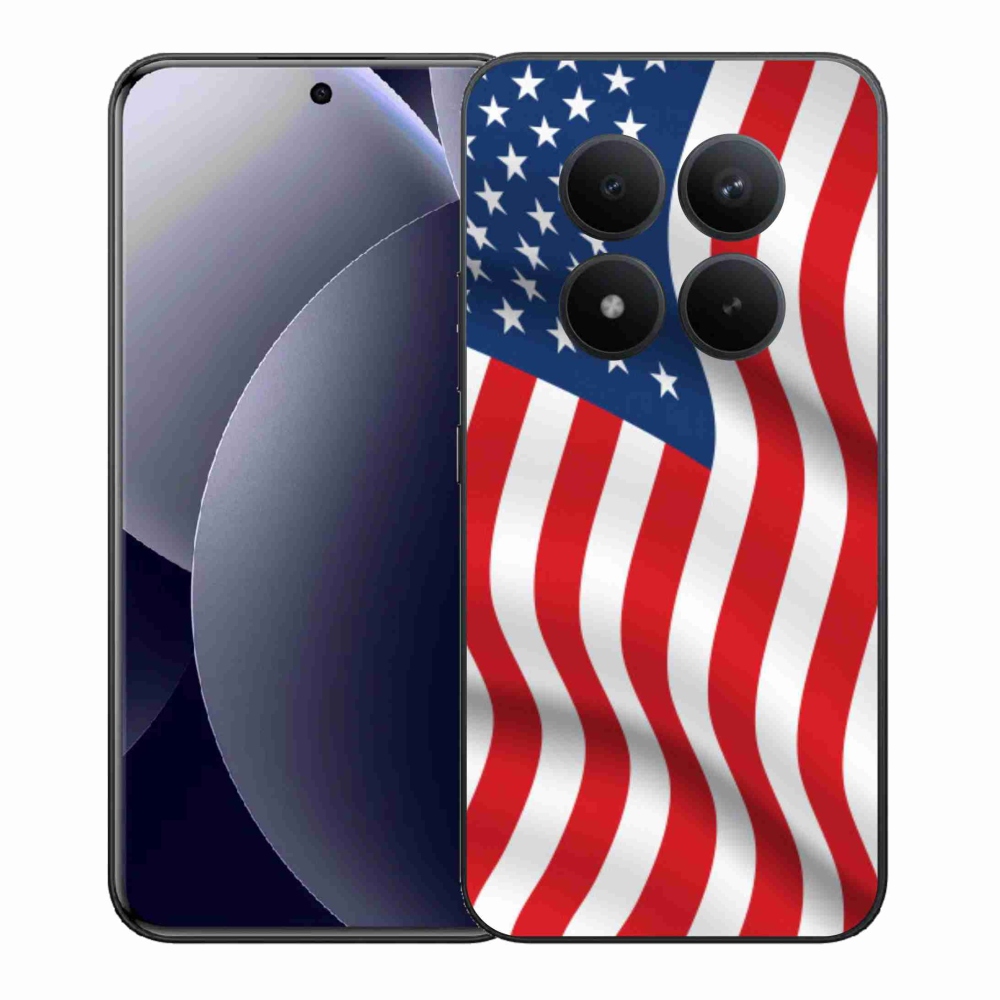 Gelový kryt mmCase na Xiaomi Redmi Note 15 Pro+ 5G/Xiaomi Poco M8 Pro 5G - USA vlajka