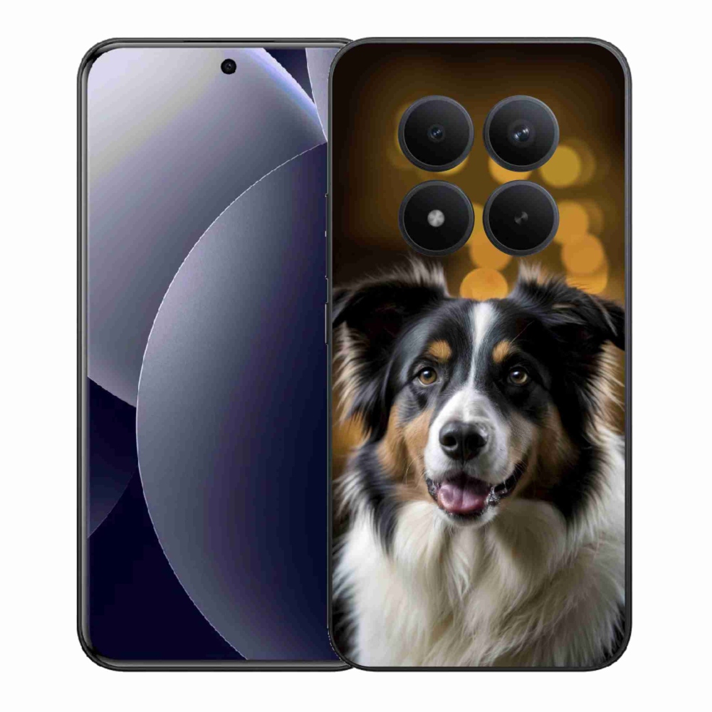 Gelový kryt mmCase na Xiaomi Redmi Note 15 Pro+ 5G - usměvavý australský ovčák