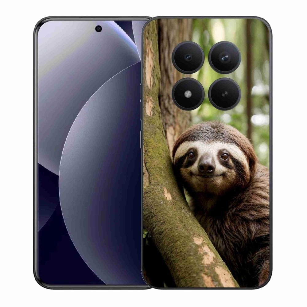 Gelový kryt mmCase na Xiaomi Redmi Note 15 Pro+ 5G - usměvavý lenochod