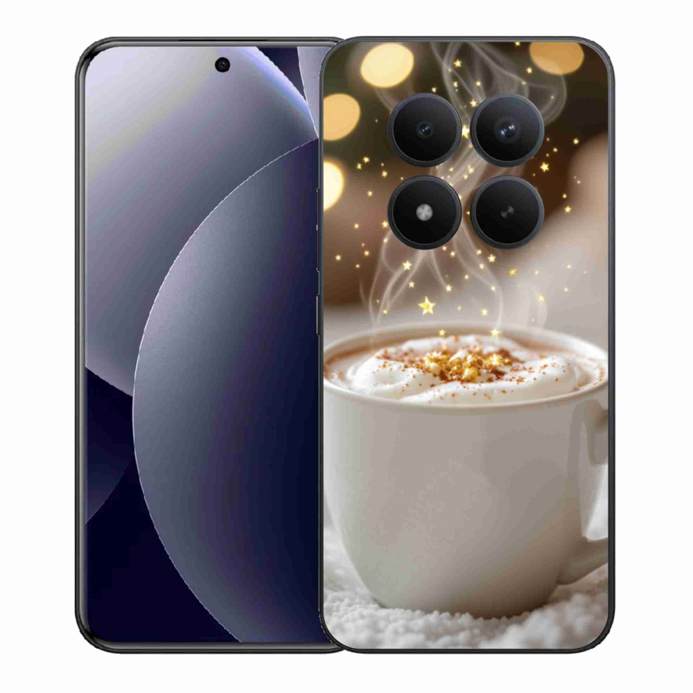 Gelový kryt mmCase na Xiaomi Redmi Note 15 Pro+ 5G/Xiaomi Poco M8 Pro 5G - vánoční horký nápoj