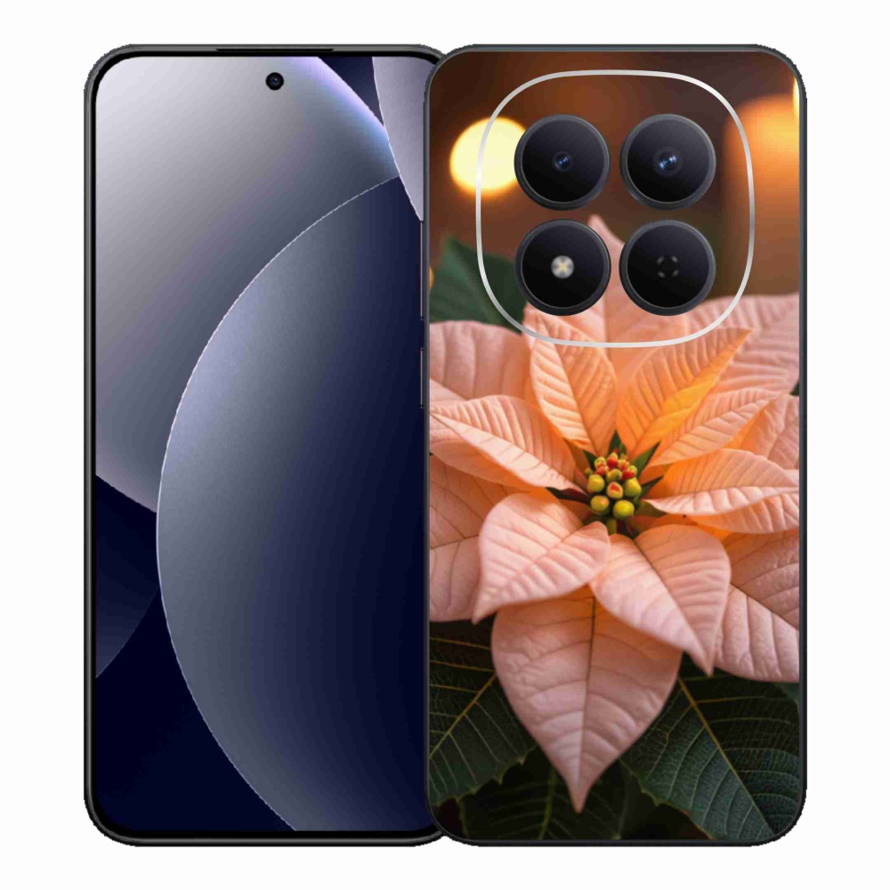 Gelový kryt mmCase na Xiaomi Redmi Note 15 Pro 5G - vánoční hvězda