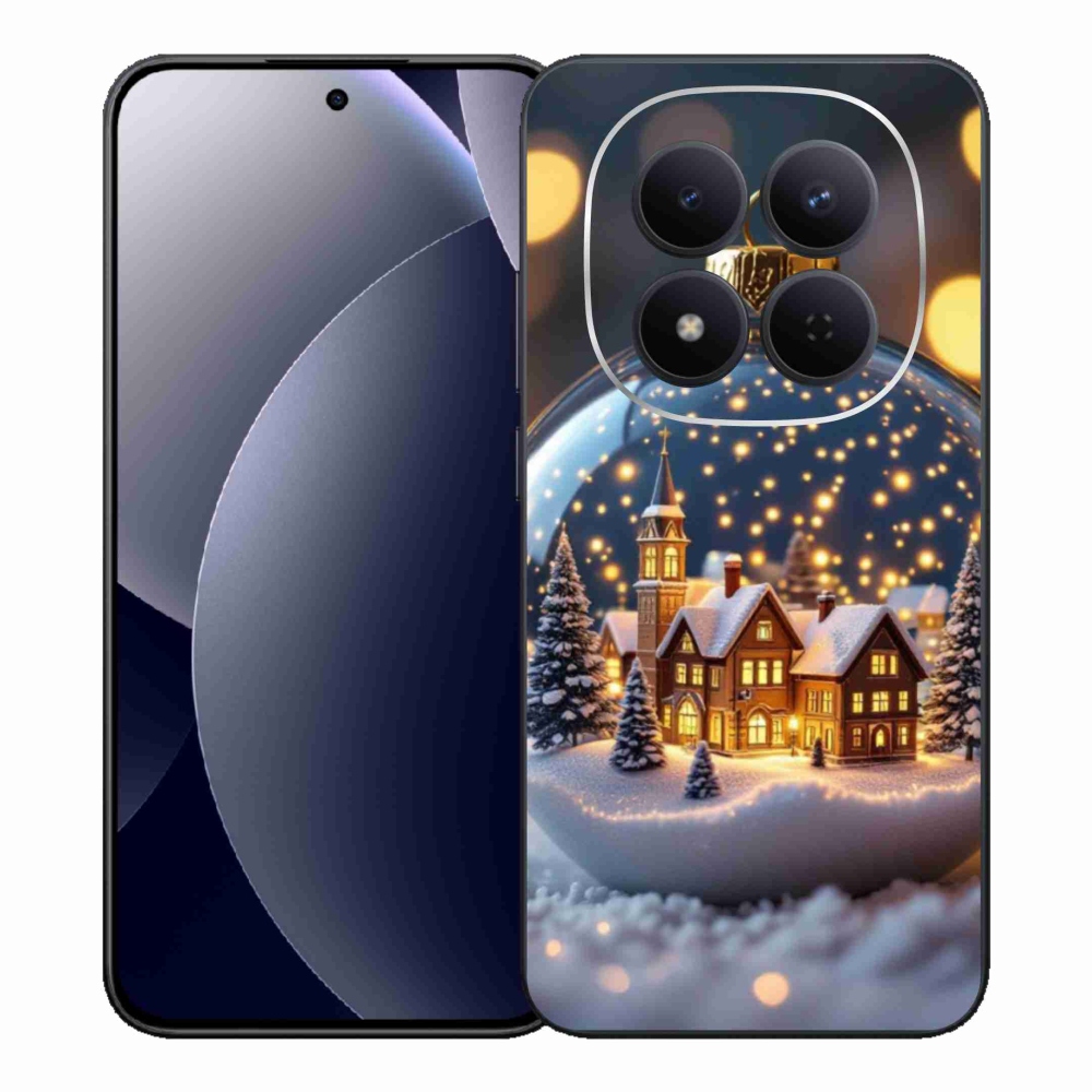 Gelový kryt mmCase na Xiaomi Redmi Note 15 Pro 5G - vánoční koule 4