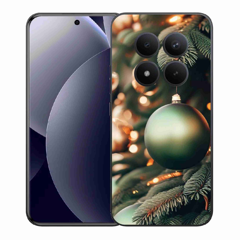 Gelový kryt mmCase na Xiaomi Redmi Note 15 Pro+ 5G/Xiaomi Poco M8 Pro 5G - vánoční ozdoby 1