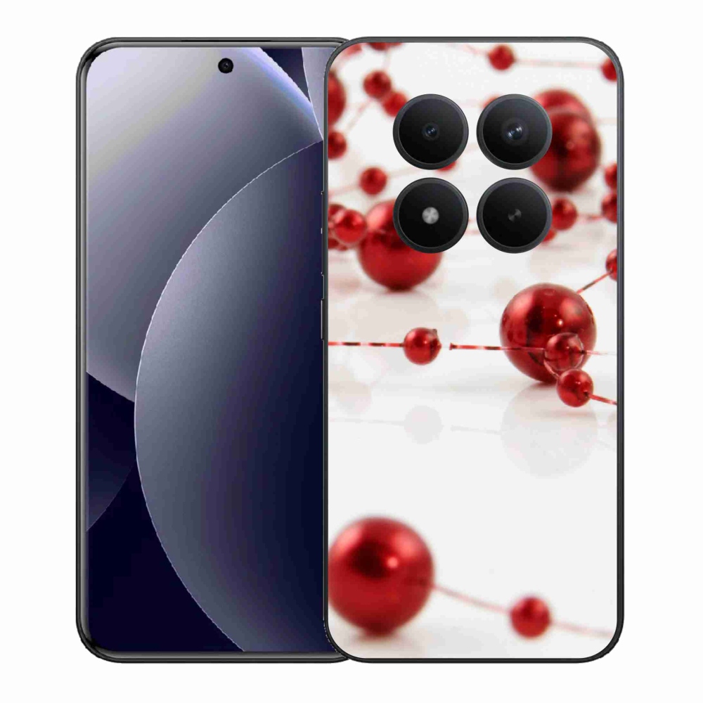 Gelový kryt mmCase na Xiaomi Redmi Note 15 Pro+ 5G/Xiaomi Poco M8 Pro 5G - vánoční řetěz