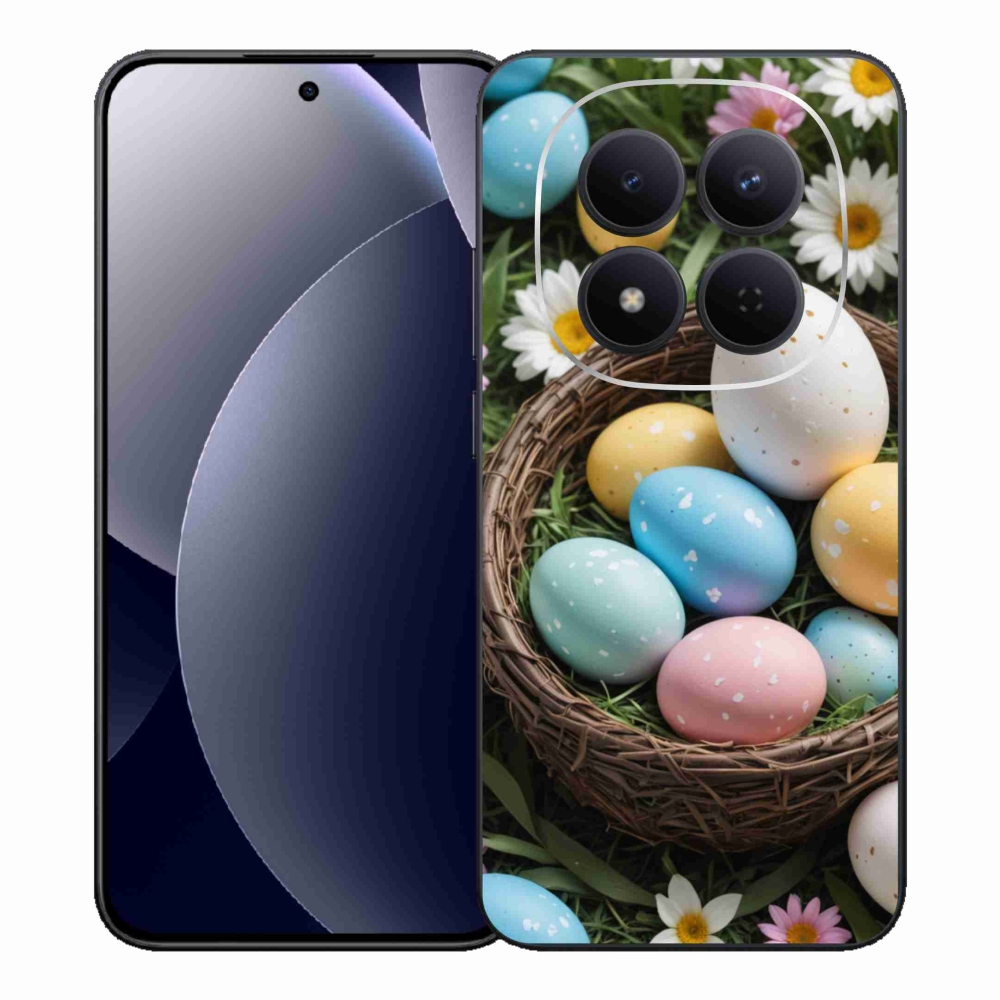 Gelový kryt mmCase na Xiaomi Redmi Note 15 Pro 5G - velikonoční vajíčka 2