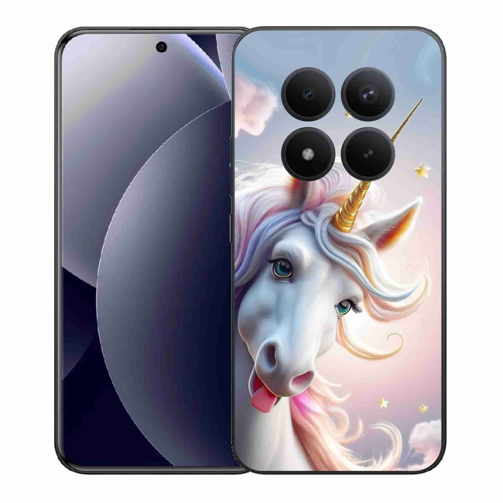 Gelový kryt mmCase na Xiaomi Redmi Note 15 Pro+ 5G - veselý jednorožec